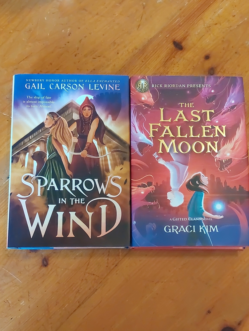 Rick Riordan Presents YA Fantasy Book Lot - 2 Hardcovers